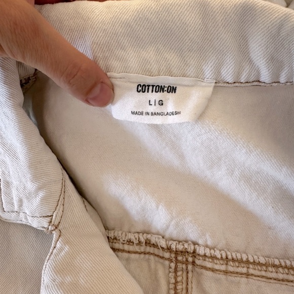 Cotton On denim button front sleeveless dress - Picture 4 of 4